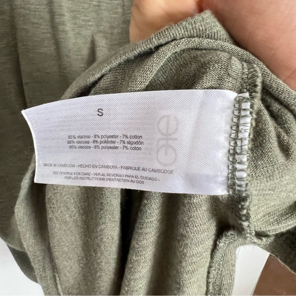 Jessica Simpson | Olive Green Tee Shirt Dress - Picture 8 of 8